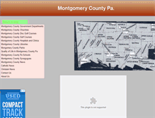 Tablet Screenshot of montgomerycounty.mattressanswerman.com